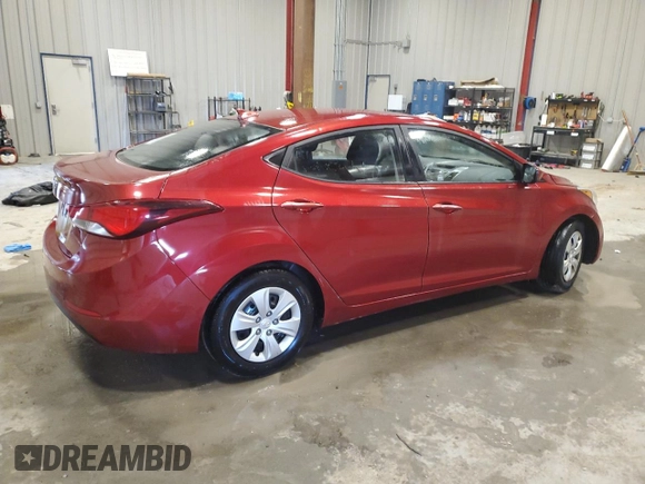 2016 Hyundai Elantra SE with VIN 5NPDH4AE1GH683836, listed as a Copart auction lot 49046745 with 113,470 mi miles and Clean Title. Bid and sale history available at DreamBid. Image 3.