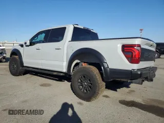 2024 Ford F-150 Raptor with VIN 1FTFW1RG9RFA65096, listed as a Copart auction lot 43702405 with 21,959 mi miles and Salvage Title. Bid and sale history available at DreamBid. Image 2.