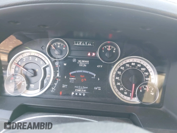 2015 Ram 2500 Laramie с VIN 3C6UR5FL9FG539203, выставлен на аукционе IAAI как лот 41441571 с пробегом 213 481 миль миль и . История ставок и продаж доступна на DreamBid. Изображение 7.