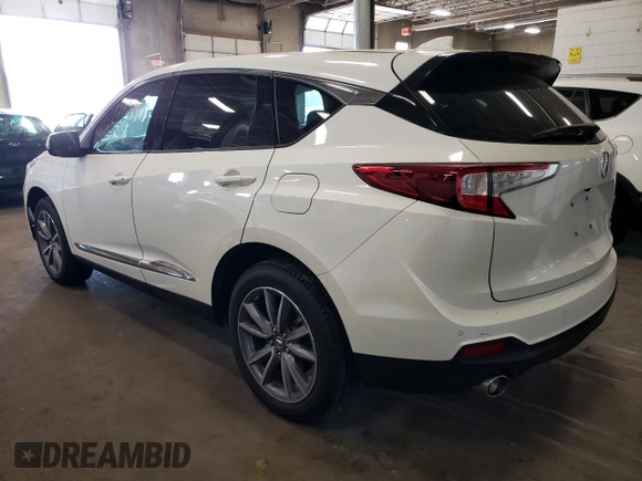 2019 Acura RDX w/Technology Pkg with VIN 5J8TC2H53KL029558, listed as a Copart auction lot 62726443 with 35,751 mi miles. Bid and sale history available at carsss.com. Image 2.