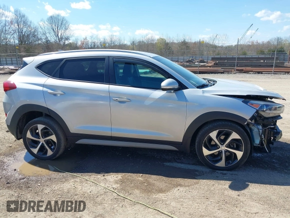 2018 Hyundai Tucson Sport with VIN KM8J33AL1JU817635, listed as a IAAI auction lot 41889913 with 78,255 mi miles. Bid and sale history available at carsss.com. Image 13.