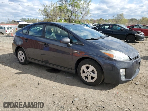 2011 Toyota Prius I z VIN JTDKN3DU7B1336072, wystawiony jako Copart lot #52896805 z przebiegiem 98 821 mil mil oraz Szkoda całkowita • Salvage title. Historia ofert i sprzedaży dostępna na DreamBid. Obrazek 4.