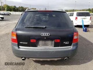 2004 Audi allroad A6 V8 with VIN WA1YD64BX4N094154, listed as a Copart auction lot 73637534 with 182,534 mi miles and Salvage Title. Bid and sale history available at DreamBid. Image 6.