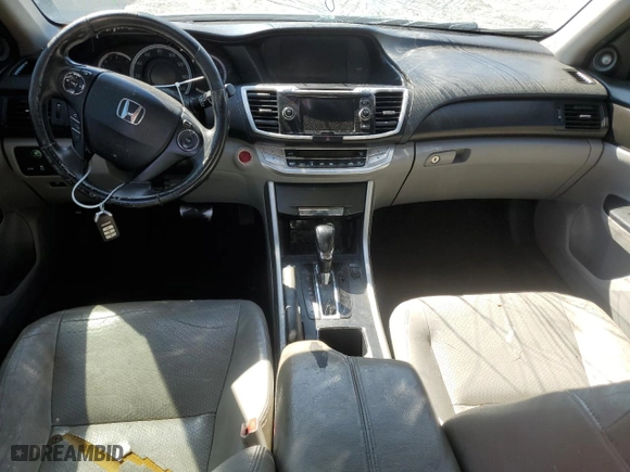 2014 Honda Accord Sedan EX-L with VIN 1HGCR3F80EA004408, listed as a Copart auction lot 47467595 with 206,507 mi miles and Salvage Title. Bid and sale history available at carsss.com. Image 8.