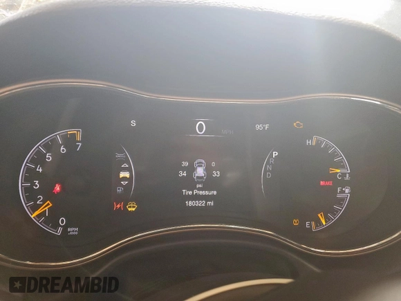 2017 Jeep Grand Cherokee Limited with VIN 1C4RJEBG5HC788473, listed as a Copart auction lot 65236815 with 180,322 mi miles and Salvage title. Bid and sale history available at DreamBid. Image 9.