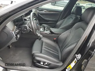 2021 BMW 5 Series 530e with VIN WBA13AG00MCF09677, listed as a Copart auction lot 54907205 with 50,033 mi miles and Salvage title. Bid and sale history available at DreamBid. Image 7.