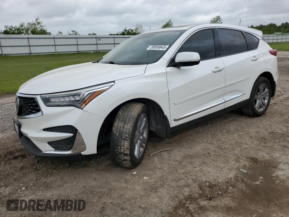 2020 Acura RDX Advance with VIN 5J8TC1H79LL010400, listed as a Copart auction lot 50959845 with Not provided miles and Salvage title. Bid and sale history available at DreamBid. Image 1.
