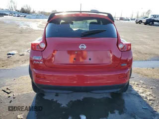 2014 Nissan Juke S with VIN JN8AF5MR3ET358180, listed as a Copart auction lot 88247565 with Not Provided miles and Salvage Title. Bid and sale history available at DreamBid. Image 6.