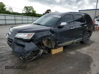 2019 Ford Explorer Platinum z VIN 1FM5K8HT7KGA21995, wystawiony jako Copart lot #53740635 z przebiegiem 105 503 mil mil oraz Szkoda całkowita • Salvage title. Historia ofert i sprzedaży dostępna na DreamBid. Obrazek 1.