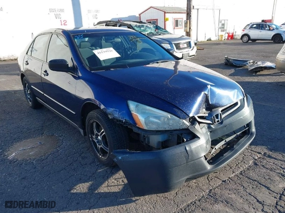 2005 Honda Accord Sdn DX with VIN 1HGCM56145A154194, listed as a IAAI auction lot 41539926 with NaN miles. Bid and sale history available at carsss.com. Image 1.