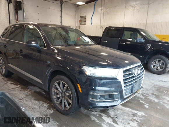 2017 Audi Q7 Premium Plus z VIN WA1LAAF75HD047074, wystawiony jako IAAI lot #42223975 z przebiegiem 126 501 mil mil oraz . Historia ofert i sprzedaży dostępna na DreamBid. Obrazek 1.