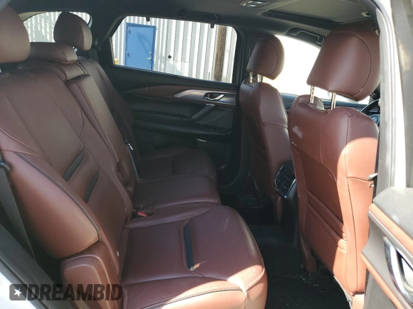 2017 Mazda CX-9 Signature with VIN JM3TCBEY4H0129361, listed as a Copart auction lot 56929295 with 96,686 mi miles and Salvage title. Bid and sale history available at DreamBid. Image 10.