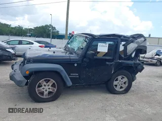 2015 Jeep Wrangler Freedom Edition with VIN 1C4AJWAG4FL681688, listed as a IAAI auction lot 42488018 with Not provided miles and . Bid and sale history available at DreamBid. Image 14.