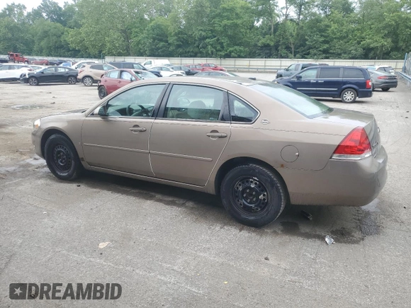 2006 Chevrolet Impala LS z VIN 2G1WB58KX69170056, wystawiony jako Copart lot #60499895 z przebiegiem 106 632 mil mil oraz Szkoda całkowita • Salvage title. Historia ofert i sprzedaży dostępna na DreamBid. Obrazek 2.