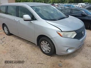 2013 Nissan Quest SV with VIN JN8AE2KP1D9069779, listed as a IAAI auction lot 42792048 with 164,080 mi miles and . Bid and sale history available at DreamBid. Image 1.