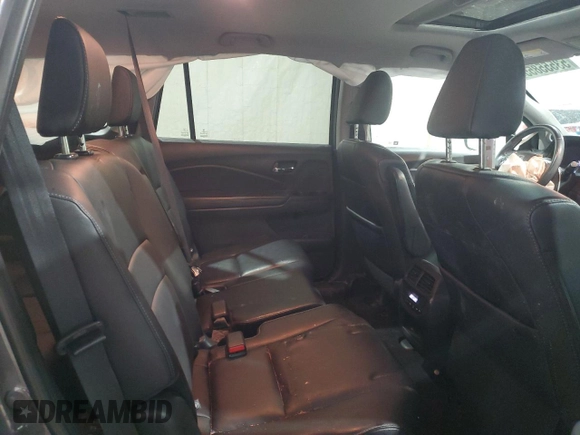 2017 Honda Pilot EX-L with VIN 5FNYF6H51HB086131, listed as a Copart auction lot 53555855 with 133,050 mi miles and Salvage Title. Bid and sale history available at DreamBid. Image 11.