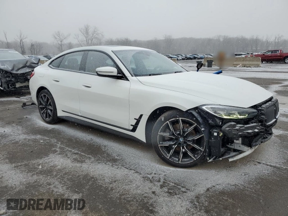 2023 BMW 4 Series 430i xDrive with VIN WBA73AV03PFP03200, listed as a Copart auction lot 87922935 with 44,003 mi miles and Salvage title. Bid and sale history available at DreamBid. Image 4.