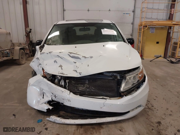 2013 Honda Odyssey EX-L with VIN 5FNRL5H66DB078231, listed as a IAAI auction lot 41883274 with 1 mi miles. Bid and sale history available at carsss.com. Image 13.