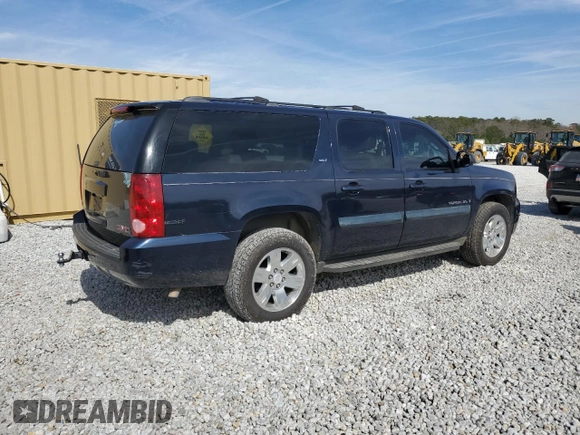 2007 GMC Yukon XL SLT with VIN 1GKFC16097J305052, listed as a Copart auction lot 45855725 with 211,610 mi miles and Salvage Title. Bid and sale history available at carsss.com. Image 3.
