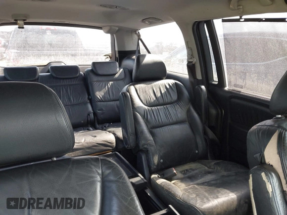 2005 Honda Odyssey TOURING with VIN 5FNRL38875B005926, listed as a IAAI auction lot 42007315 with 1 mi miles. Bid and sale history available at carsss.com. Image 8.