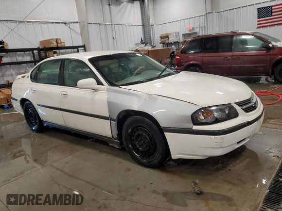 2002 Chevrolet Impala with VIN 2G1WF55KX29358109, listed as a Copart auction lot 45393295 with 219,807 mi miles and Clean title. Bid and sale history available at DreamBid. Image 4.
