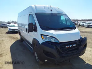 2023 Ram ProMaster Cargo with VIN 3C6MRVJG6PE512967, listed as a IAAI auction lot 41728126 with 102,133 mi miles and . Bid and sale history available at DreamBid. Image 1.