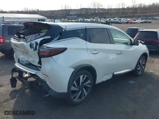 2023 Nissan Murano SL with VIN 5N1AZ2CS3PC134640, listed as a IAAI auction lot 41790117 with 18,532 mi miles. Bid and sale history available at carsss.com. Image 4.