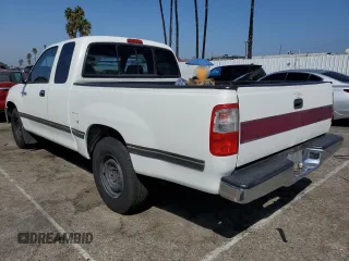 1997 Toyota T100 DX z VIN JT4TN12D0V0038324, wystawiony jako Copart lot #72609844 z przebiegiem 233 254 mil mil oraz Tytuł czysty. Historia ofert i sprzedaży dostępna na DreamBid. Obrazek 2.