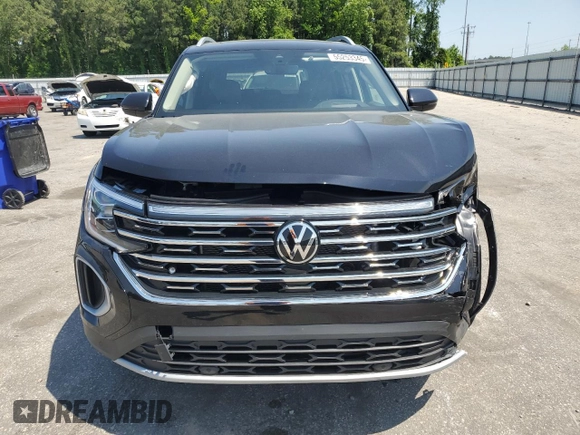 2025 Volkswagen Atlas SEL with VIN 1V2BR2CA9SC542132, listed as a Copart auction lot 55253345 with 949 mi miles and Salvage title. Bid and sale history available at DreamBid. Image 5.