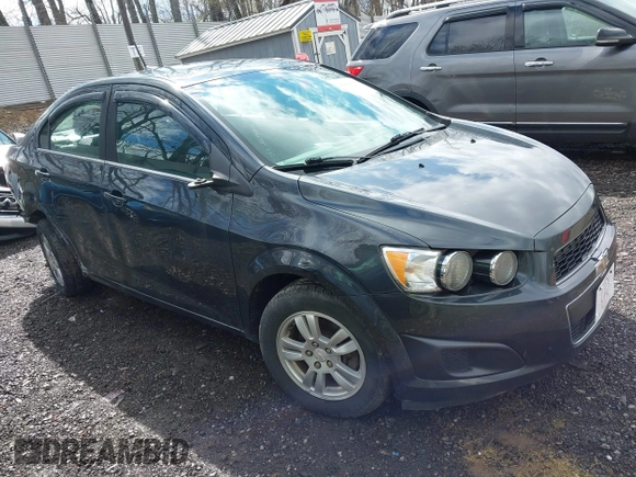 2014 Chevrolet Sonic LT with VIN 1G1JC5SH5E4202854, listed as a IAAI auction lot 42049844 with 150,705 mi miles and . Bid and sale history available at DreamBid. Image 1.