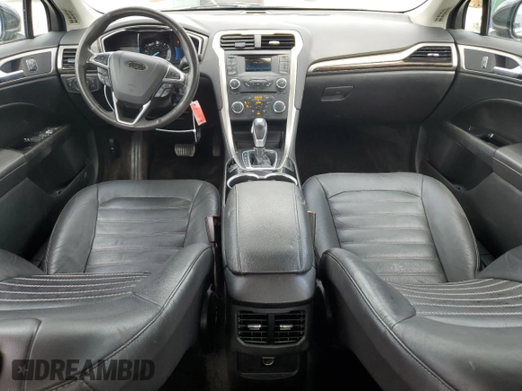 2015 Ford Fusion SE Hybrid with VIN 3FA6P0LUXFR220930, listed as a Copart auction lot 58407235 with 179,682 mi miles and Salvage title. Bid and sale history available at DreamBid. Image 8.