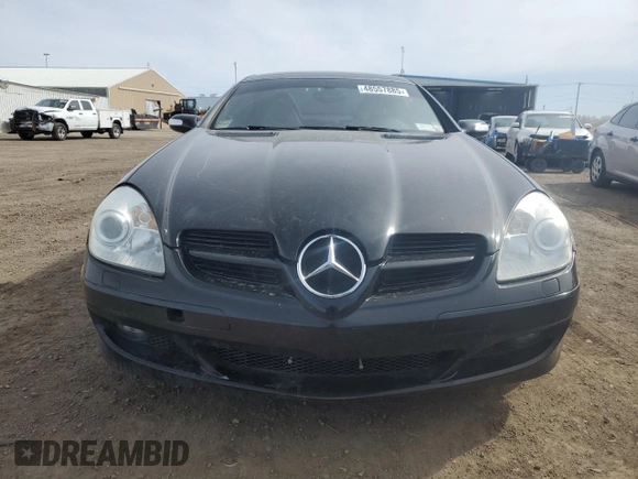 2006 Mercedes-Benz SLK-Class 3.0L with VIN WDBWK54F06F121731, listed as a Copart auction lot 48557885 with 99,383 mi miles and Salvage Title. Bid and sale history available at carsss.com. Image 5.
