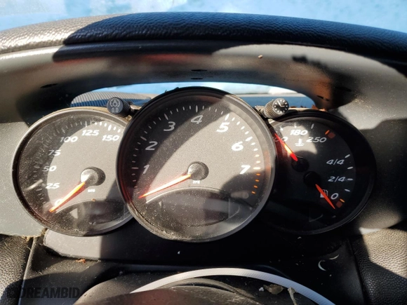 1997 Porsche Boxster with VIN WP0CA298XVS622406, listed as a Copart auction lot 48946825 with NaN miles and Clean Title. Bid and sale history available at carsss.com. Image 9.