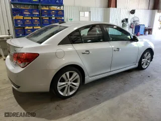 2015 Chevrolet Cruze LTZ with VIN 1G1PG5SB3F7285694, listed as a Copart auction lot 51697335 with 123,300 mi miles and Salvage Title. Bid and sale history available at carsss.com. Image 3.
