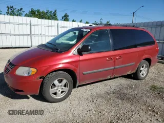 2005 Dodge Caravan SE z VIN 1D4GP24R15B126087, wystawiony jako Copart lot #58753005 z przebiegiem 216 010 mil mil oraz Szkoda całkowita • Salvage title. Historia ofert i sprzedaży dostępna na DreamBid. Obrazek 1.