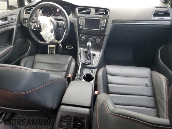 2017 Volkswagen Golf GTI S with VIN 3VW447AU0HM038723, listed as a Copart auction lot 71465624 with 64,419 mi miles and Salvage Title. Bid and sale history available at carsss.com. Image 8.