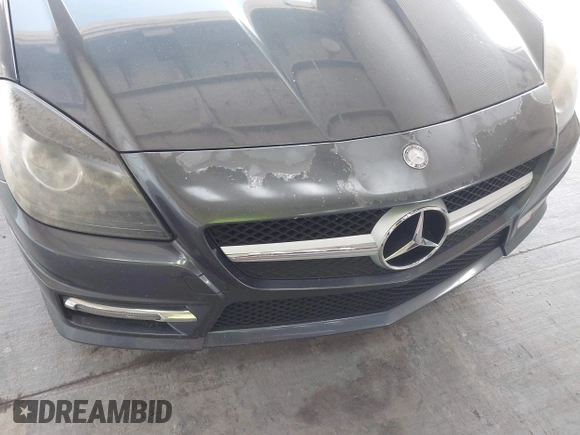 2012 Mercedes-Benz SLK 250 with VIN WDDPK4HA4CF036956, listed as a IAAI auction lot 42382830 with 89,369 mi miles and . Bid and sale history available at DreamBid. Image 6.