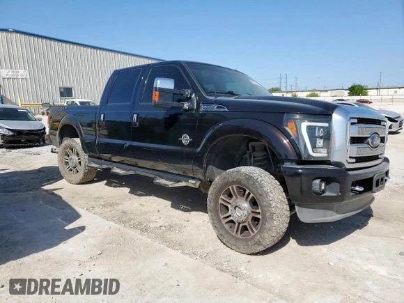2014 Ford F-250 XL with VIN 1FT7W2BT1EEA14189, listed as a Copart auction lot 52920755 with 219,643 mi miles and Salvage title. Bid and sale history available at DreamBid. Image 4.