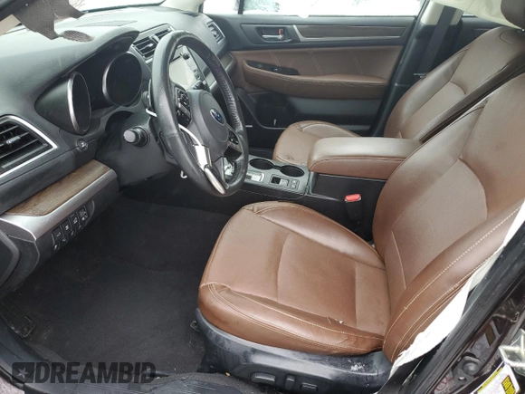 2017 Subaru Outback Touring with VIN 4S4BSETC0H3209198, listed as a Copart auction lot 44731005 with 56,860 mi miles and Salvage title. Bid and sale history available at DreamBid. Image 7.