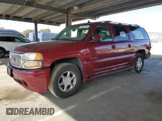 2006 GMC Yukon XL Denali with VIN 1GKFK66U96J145398, listed as a Copart auction lot 50352475 with 158,698 mi miles and Salvage Title. Bid and sale history available at carsss.com. Image 1.