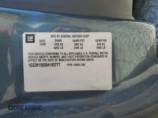 2006 Pontiac G6 GT with VIN 1G2ZH158264193777, listed as a Copart auction lot 58233065 with 140,501 mi miles and Salvage title. Bid and sale history available at DreamBid. Image 12.