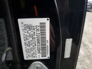 2006 Acura RSX z VIN JH4DC53866S021972, wystawiony jako Copart lot #86220364 z przebiegiem Nie podano mil oraz Szkoda całkowita • Salvage title. Historia ofert i sprzedaży dostępna na DreamBid. Obrazek 12.