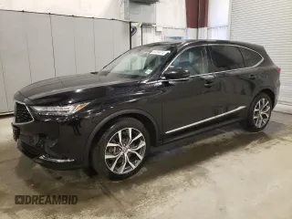 2024 Acura MDX w/Technology Package with VIN 5J8YE1H46RL018131, listed as a Copart auction lot 84154614 with 3,370 mi miles and Salvage Title. Bid and sale history available at carsss.com. Image 1.