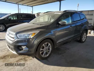 2017 Ford Escape SE with VIN 1FMCU0GD5HUF05252, listed as a Copart auction lot 83610274 with 100,481 mi miles and Clean Title. Bid and sale history available at carsss.com. Image 1.