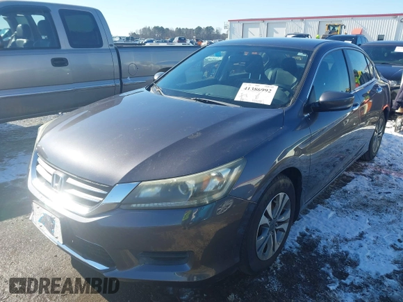2015 Honda Accord LX with VIN 1HGCR2F3XFA082713, listed as a IAAI auction lot 41386992 with 110,546 mi miles. Bid and sale history available at carsss.com. Image 6.