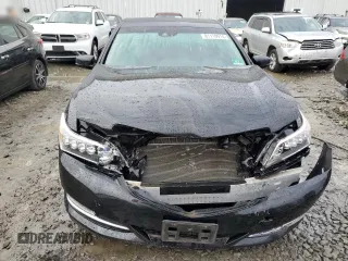 2015 Acura RLX Tech Pkg with VIN JH4KC1F50FC000420, listed as a Copart auction lot 81110914 with 91,359 mi miles and Salvage Title. Bid and sale history available at carsss.com. Image 5.