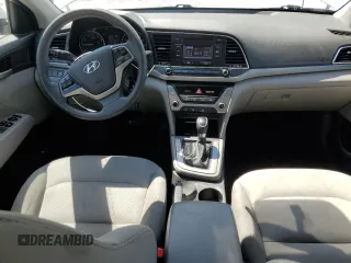 2017 Hyundai Elantra SE with VIN 5NPD74LF4HH136716, listed as a Copart auction lot 53873635 with 103,092 mi miles and Salvage Title. Bid and sale history available at DreamBid. Image 8.