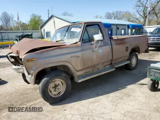 1981 Ford F-150 with VIN 1FTEF14GXBKA45150, listed as a Copart auction lot 51952645 with 279,188 mi miles and Salvage title. Bid and sale history available at DreamBid. Image 1.