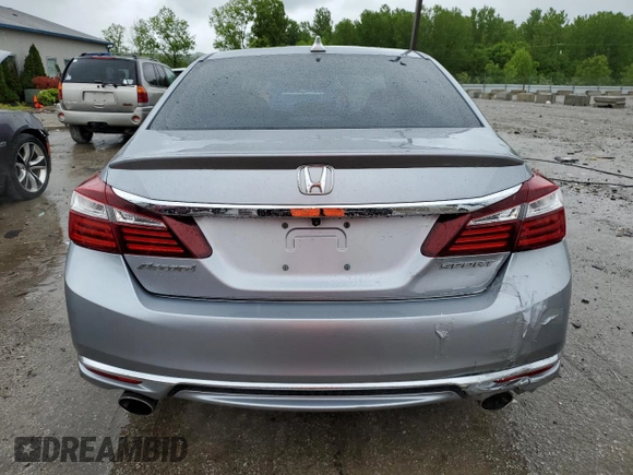 2016 Honda Accord Sport z VIN 1HGCR2F50GA165666, wystawiony jako Copart lot #55436655 z przebiegiem 167 961 mil mil oraz Nie do naprawy • Non repairable. Historia ofert i sprzedaży dostępna na DreamBid. Obrazek 6.