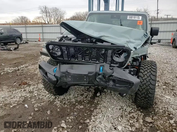 2024 Jeep Wrangler Willys z VIN 1C4RJXN68RW217008, wystawiony jako Copart lot #50819115 z przebiegiem Nie podano mil oraz Szkoda całkowita • Salvage title. Historia ofert i sprzedaży dostępna na DreamBid. Obrazek 12.